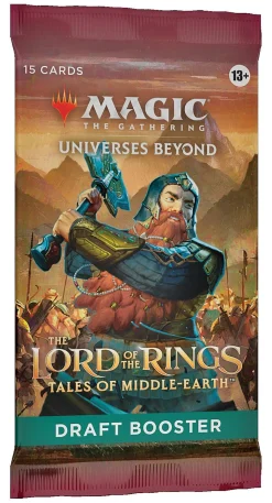 Lord of the Rings Tales of Middle Earth Magic the Gathering Tales of Middle Earth Draft Booster Pakke* Booster Pack