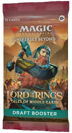 Lord of the Rings Tales of Middle Earth Magic the Gathering Tales of Middle Earth Draft Booster Pakke* Booster Pack