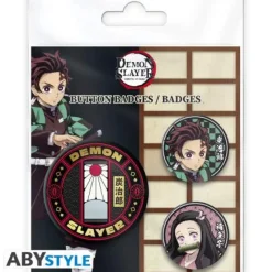 Buttons^Tanjiro & Nezuko Badge Pack