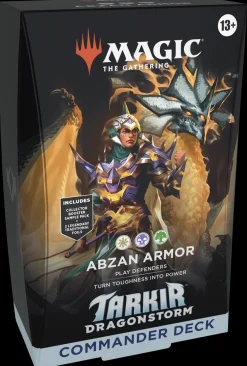 Tarkir: Dragonstorm Magic the Gathering Commander Deck^Tarkir: Dragonstorm Abzan Armor Commander Deck