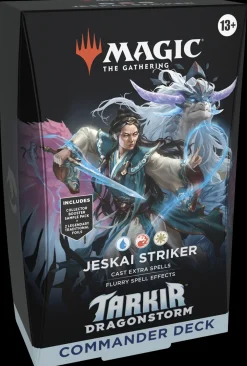 Tarkir: Dragonstorm Magic the Gathering Tarkir: Dragonstorm Jeskai Striker Commander Deck* Commander Deck