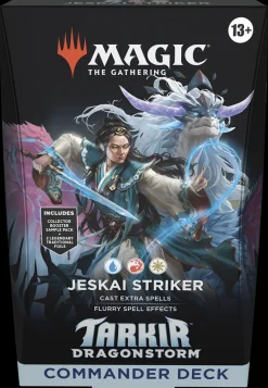 Tarkir: Dragonstorm Magic the Gathering Tarkir: Dragonstorm Jeskai Striker Commander Deck* Commander Deck