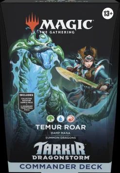 Tarkir: Dragonstorm Magic the Gathering Commander Deck^Tarkir: Dragonstorm Temur Roar Commander Deck
