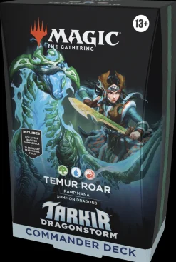 Tarkir: Dragonstorm Magic the Gathering Commander Deck^Tarkir: Dragonstorm Temur Roar Commander Deck