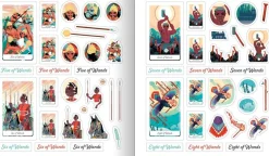 Yoshi Yoshitani Tarot of the Divine Stickerology* Teknikk & Vitenskap|Kropp, Sinn, & Sjel