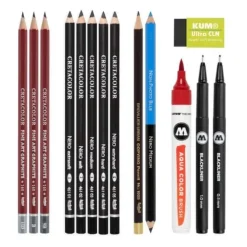 Tegne- & Maleutstyr^Tattoo Sketching Set (14)