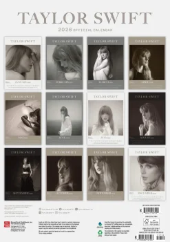 Taylor Swift 2026 A3 Calendar* Kalendere