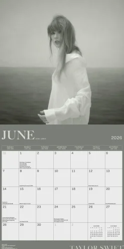 Kalendere^Taylor Swift 2026 Square Calendar