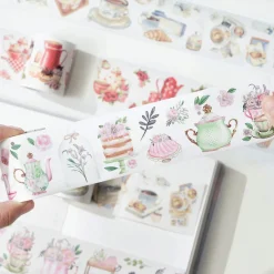 Tilbehør^Tea Temptations Washi Tape Sticker Set