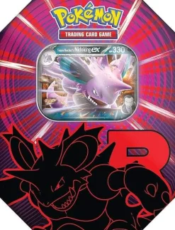 Pokémon Trading Card Game^Team Rocket Nidoking EX Collector's Tin Box