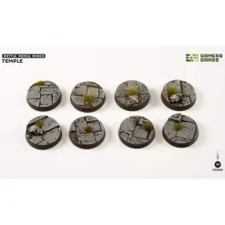 Gamers Grass Basing & Modellering^Temple Bases Round 28 mm (8)
