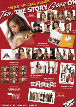 TWICE TEN: THE STORY GOES ON (CAST VER.)* Musikk|K-Pop & Musikk