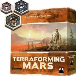 Terraforming Mars Tilbehør Til Brettspill^Metal Coins (200)