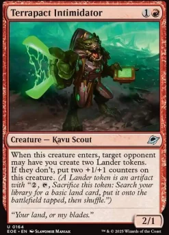 Singles (Løskort)|Singles (Løskort)^Terrapact Intimidator (Enkeltkort)