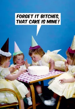 Kort, Bursdag & Anledning^That Cake Is Mine Card