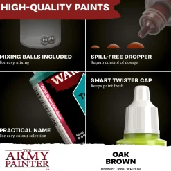 The Army Painter Maling^: Fanatic Oak Brown 18 ml