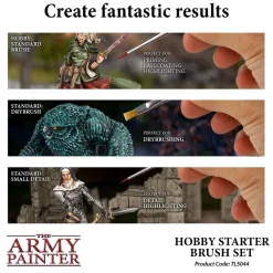 The Army Painter : Hobby Starter Brush Set* Pensler