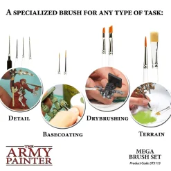 The Army Painter Pensler^: Wargames Mega Brush Set