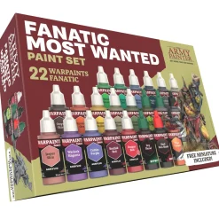 The Army Painter Maling^: Warpaints Fanatic Most Wanted Set