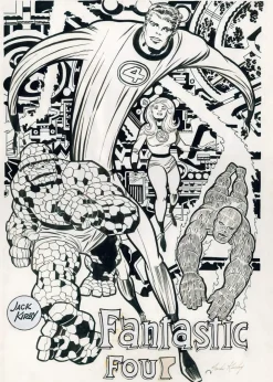 Jack Kirby The Art of Fantastic Four* Tegnebøker