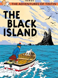 Herge The Black Island (The Adventures of Tintin)* Barn & Unge