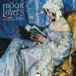 Flame Tree Studio The Book Lover's Wall Calendar 2026 (Art Calendar)* Kalendere