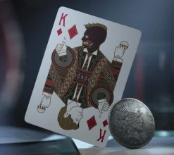 Theory11 Deluxe Playing Cards The Dark Knight Deluxe Kortstokk* Kortstokk|Klassikere