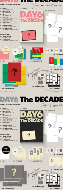DAY6 Musikk|K-Pop & Musikk^THE DECADE (Random Photobook)