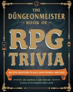 Jef Aldrich The Düngeonmeister Book of RPG Trivia: 400+ Epic Questions to Quiz Your Friends—and Foes!* Spill Og Aktiviteter