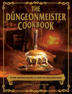 Jef Aldrich The Dungeonmeister Cookbook: 75 RPG-Inspired Recipes to Level Up Your Game Night* Kokebøker