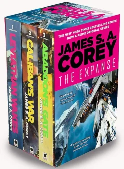 James S. A. Corey Samlebokser^The Expanse Box Set Books 1-3 (Leviathan Wakes, Caliban's War, Abaddon's Gate)