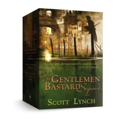 Scott Lynch The Gentleman Bastard Sequence: The Lies of Locke Lamora, Red Seas Under Red Skies, The Republic of Thieves* Samlebokser