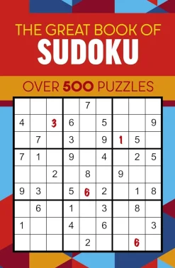 Eric Saunders The Great Book of Sudoku: Over 500 Puzzles* Spill Og Aktiviteter