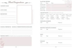 Arin Murphy-Hiscock The Green Witch's Garden Journal: From Herbs and Flowers to Mushrooms and Vegetables, Your Planner and Logbook for a Magical Garden* Kropp, Sinn, & Sjel