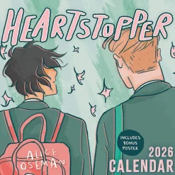 Alice Oseman Kalendere|Barn & Ungdom^The Heartstopper 2026 Calendar: With art by , and bonus poster!
