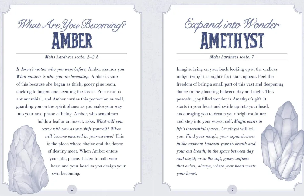 Kate O'Hara The Illustrated Crystallary Oracle Cards: 36-Card Deck of Magical Gems & Minerals* Kropp, Sinn, & Sjel