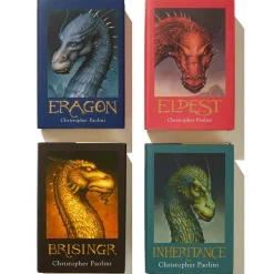Christopher Paolini The Inheritance Cycle 4-Book Hard Cover Boxed Set: Eragon; Eldest; Brisingr; Inheritance* Samlebokser