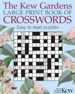 Eric Saunders Spill Og Aktiviteter^The Kew Gardens Large Print Book of Crosswords