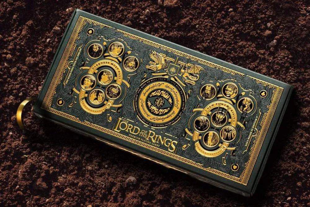 Theory11 Deluxe Playing Cards The Lord of the Rings Korstokk Collector's Box Set* Kortstokk|Klassikere