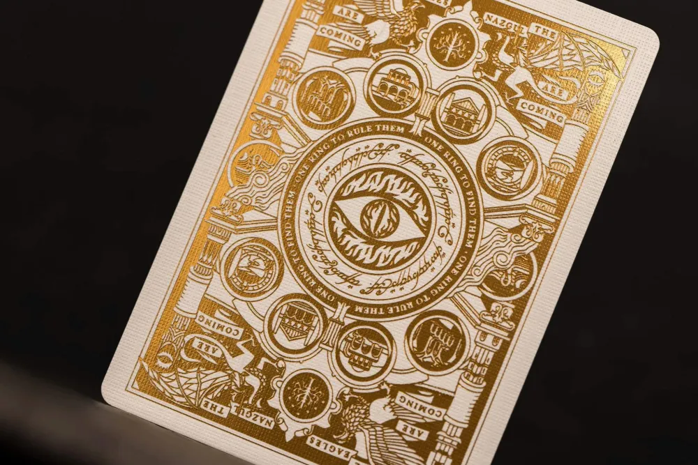 Theory11 Deluxe Playing Cards The Lord of the Rings Korstokk Collector's Box Set* Kortstokk|Klassikere