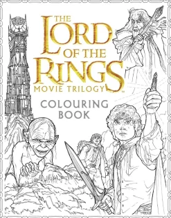J. R. R. Tolkien J. R. R. Tolkien^The Lord of the Rings Movie Trilogy Colouring Book (Standard)