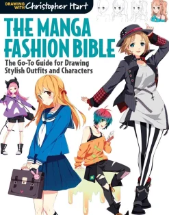 Christopher Hart Tegnebøker^The Manga Fashion Bible: The Go-To Guide for Drawing Stylish Outfits and Characters