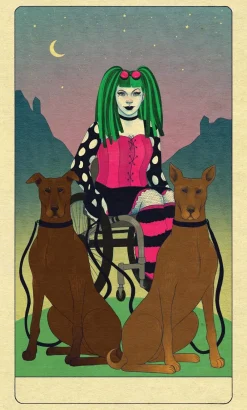 Nathalie Foss Kropp, Sinn, & Sjel^The Modern Goth's Tarot Deck