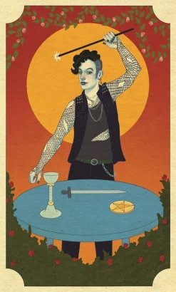 Nathalie Foss Kropp, Sinn, & Sjel^The Modern Goth's Tarot Deck