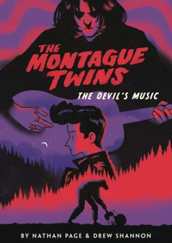 Drew Shannon Barn & Unge^The Montague Twins #2: The Devil's Music: (A Graphic Novel)