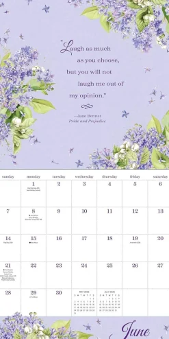 Jane Austen Historie|Kalendere^The Quotable 2026 Wall Calendar
