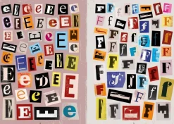 Luke Herriott Tegne & Male^The Ransom Note Sticker Book