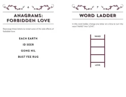 Francis Nightingale The Romantasy Puzzle Book: 200 Brain-Teasing Activities Inspired by Magical Realms, Faraway Kingdoms and Enchanting Romances* Spill Og Aktiviteter