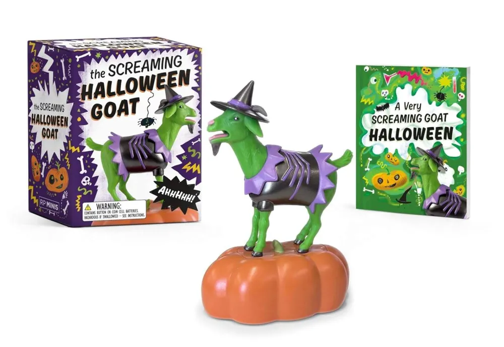 Jessie Oleson Moore Teknikk & Vitenskap^The Screaming Halloween Goat: Ahhhhh!
