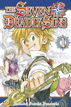 Nakaba Suzuki The Seven Deadly Sins Manga Box Set 1* Samlebokser